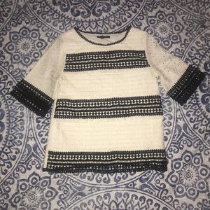 Black And White Long Sleeve